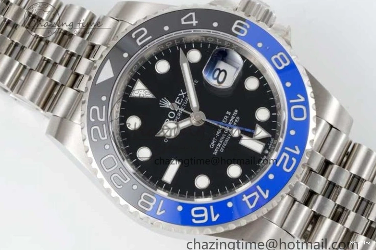 MiroTime 0502 Minimalist GMT-Master II 126710 BLNR Black Blue Ceramic 904L Steel APSF 1:1 Best Edition VR3285 CHS 2380